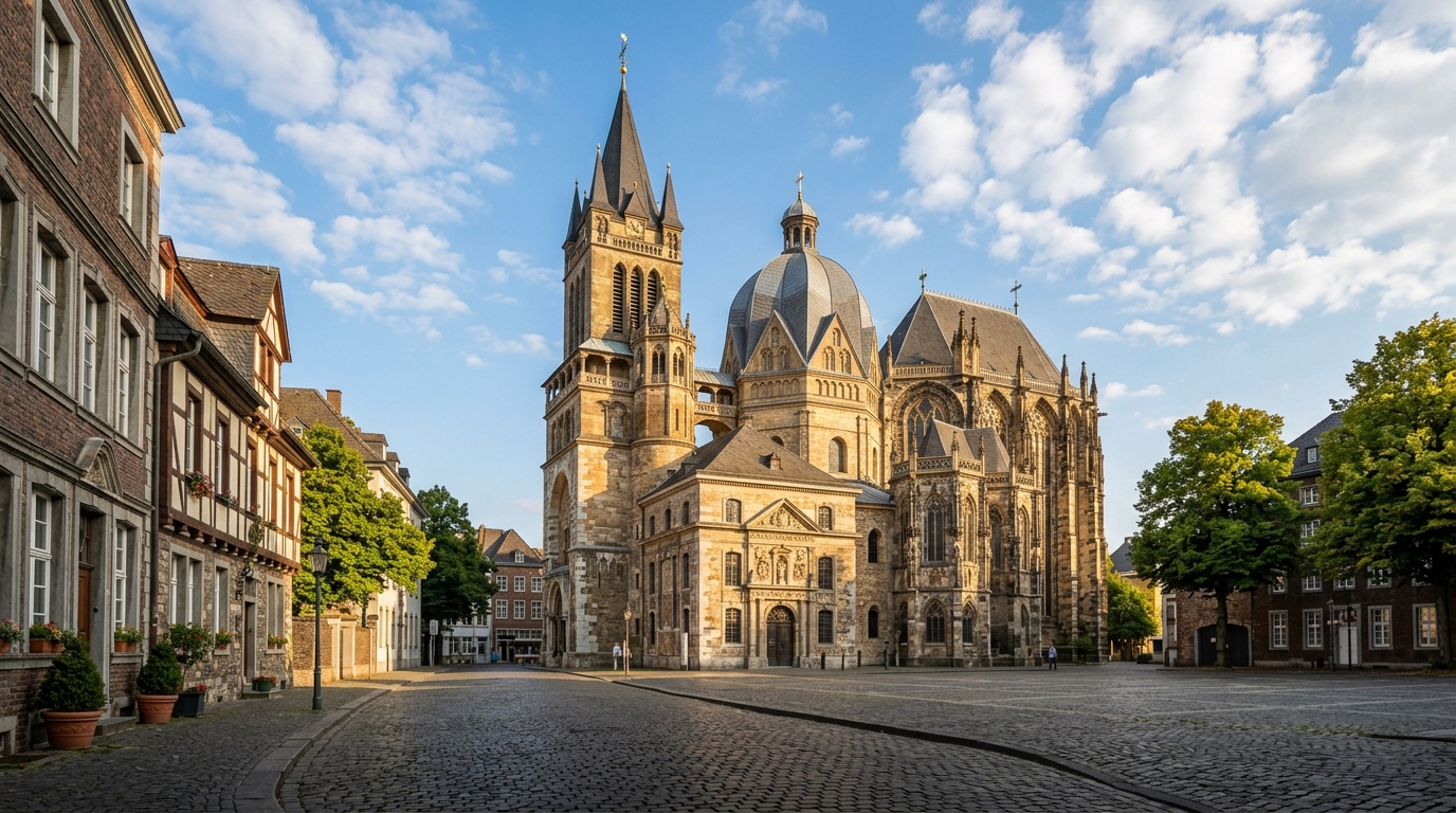 Der Aachener Dom – UNESCO-Welterbe direkt in der Nähe
